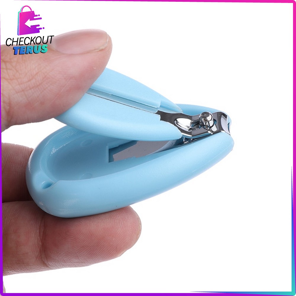 CT C54 Gunting Kuku Bayi Set Jepit Kuku Mini Anak Anti Slip Nail Clipper Gunting Kuku Portable Aman Untuk Bayi