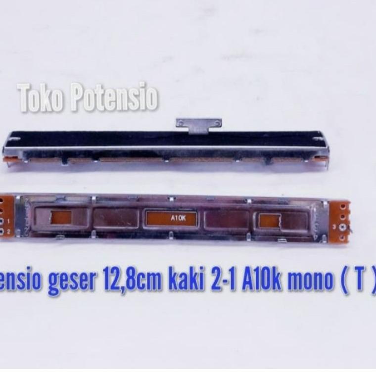 ↑ POTENSIO GESER 12,8CM KAKI 2-1CM A10K ₮