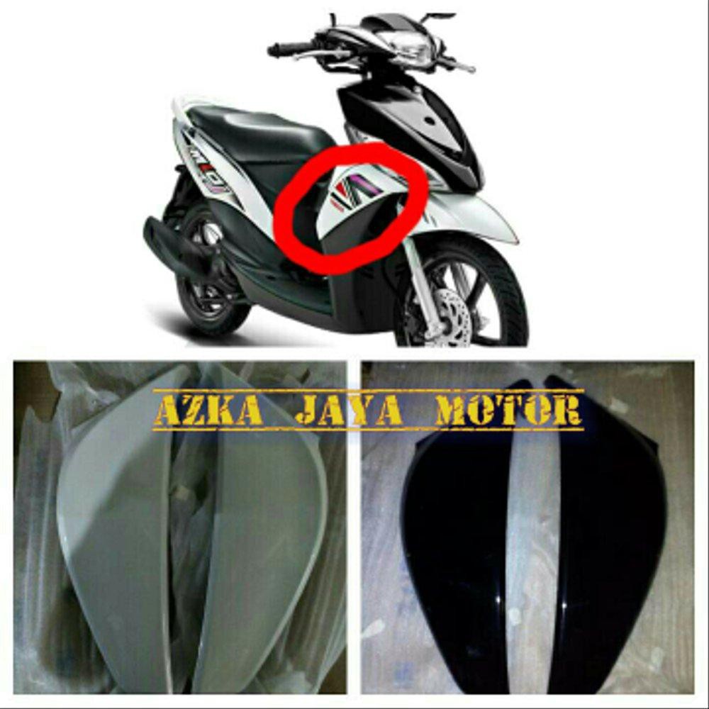 Jual Sayap Sirip Samping Yamaha Mio J Warna Putih Dan Hitam Indonesia Shopee Indonesia
