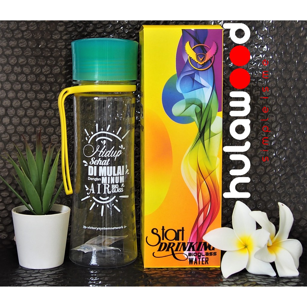 Tumbler Biomini 600ml Botol Bioglass Mini 600ml Botol Biomini 600ml(Plus Box + Free sticker)