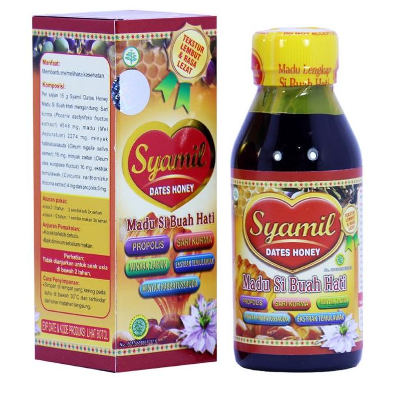 

Syamil Dates Honey | Syamil Anak | Madu Si Buah Hati 125 Ml Moomtaz