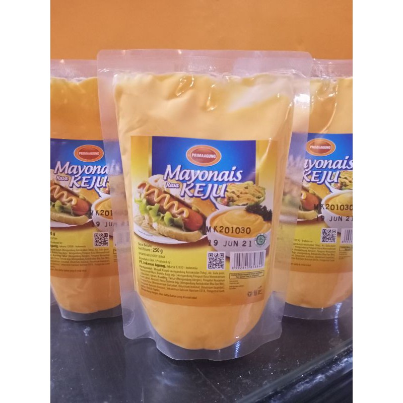 

PRIMA AGUNG MAYONAISE KEJU 250 GR