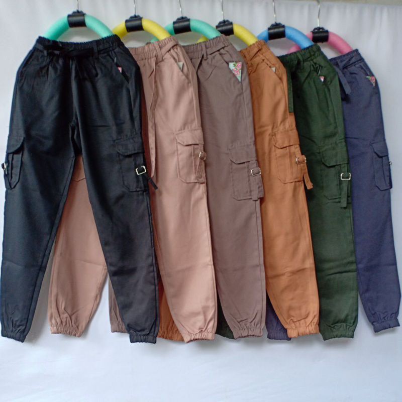  CELANA  CARGO  PANTS DRILL ANAK  TANGGUNG 9 11 THN Shopee 