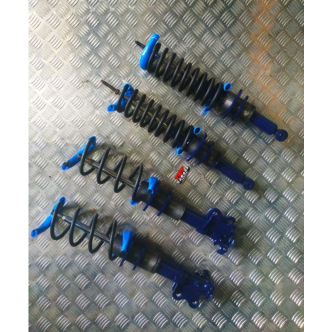 Coilover custom set depan belakang Soluna/starlet kapsul/starlet kotak