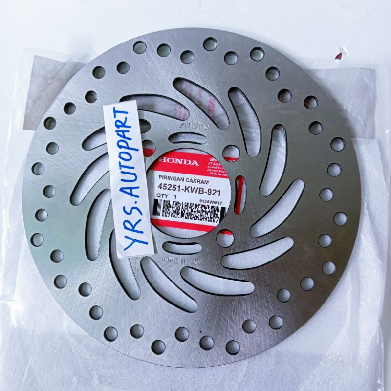Piringan cakram depan Honda revo fit Blade Revo absolute ORI KWB
