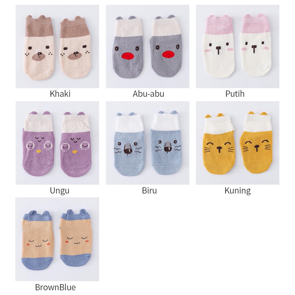 Halobaby Kaos Kaki Anak Karakter Anti Slip / Kaos Kaki Anak Paud