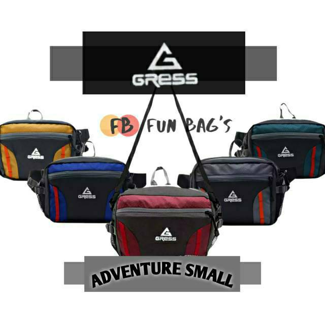 GRESS ADVENTURE SMALL / TAS SELEMPANG SERBAGUNA