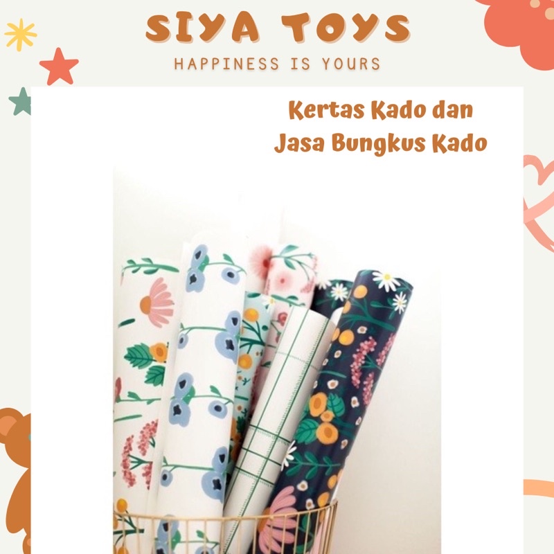 SIYA ✨ KERTAS KADO MOTIF JASA BUNGKUS KADO BACA DESKRIPSI SEBELUM MEMBELI