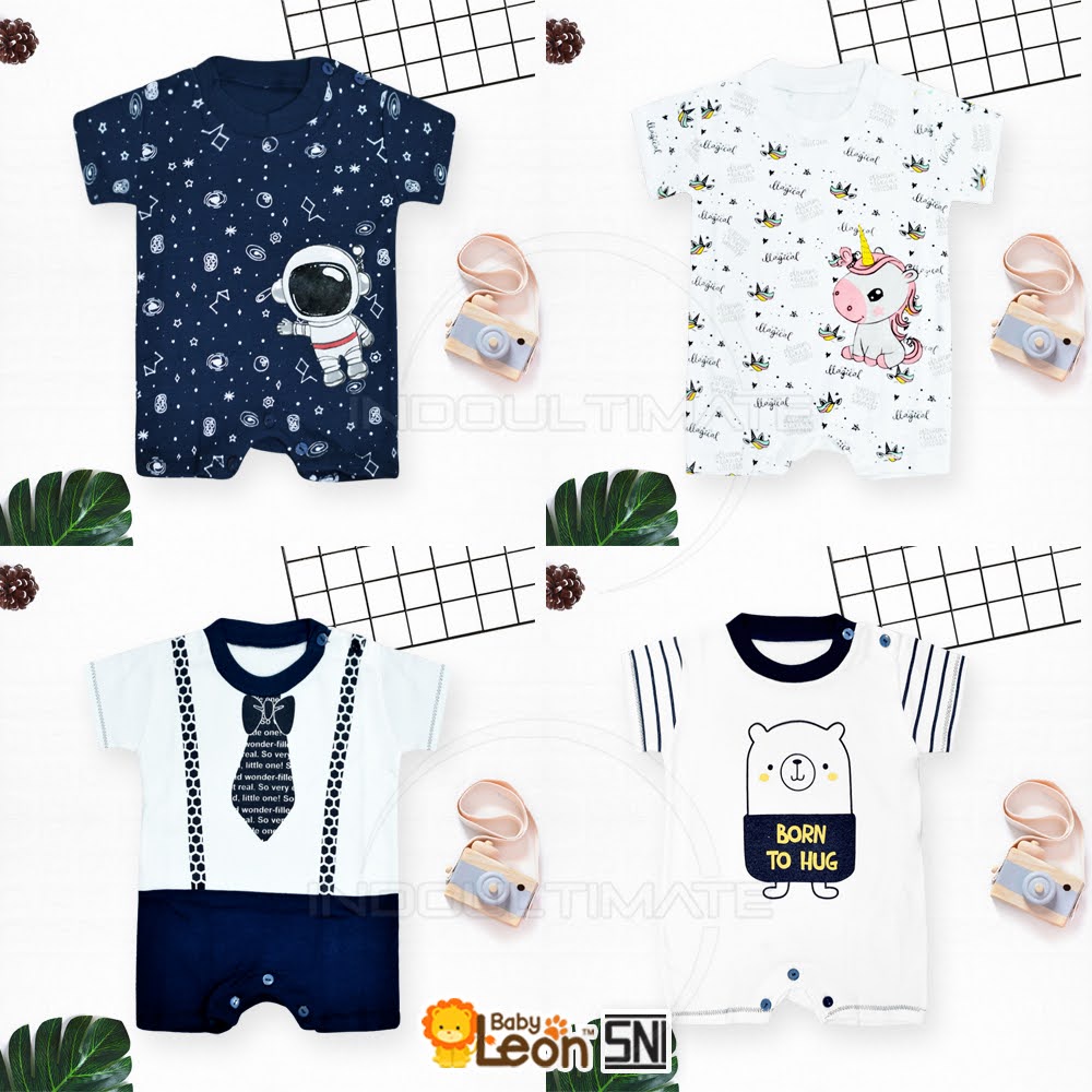 Promo 7.7 Jumsuit Bayi Laki-Laki Jumper Anak Balita Cowok Baju Bayi Laki-laki Setelan Baju Bayi GY-044