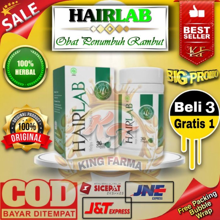 SK492 HAIRLAB ORIGINAL VITAMIN HERBAL PENUMBUH RAMBUT DARI DALAM 100 A