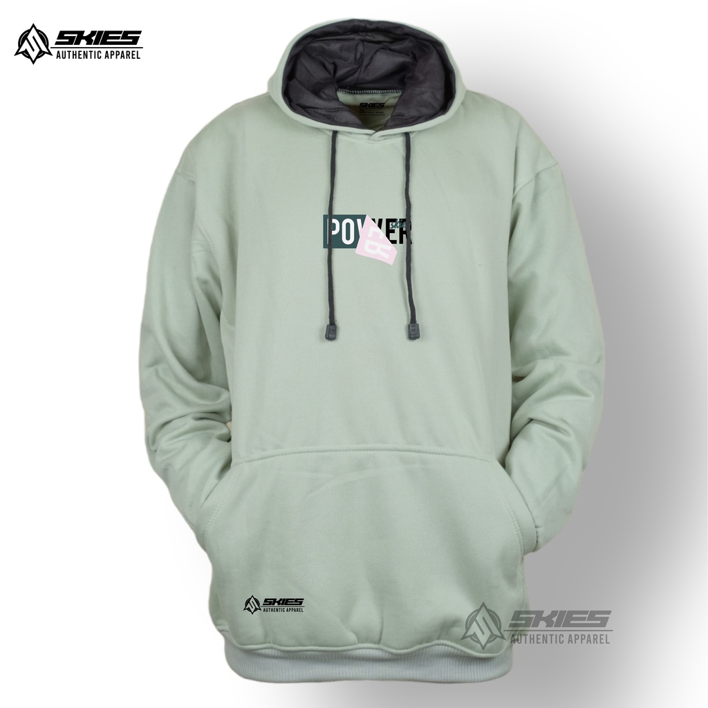 suiter pria hoodie terbaru 2022 keren gaya distro sweater cowok original brand tebal warna hijau mint power dewasa laki laki sweter hodie polos jumper jombo terbaru jumpper oblong big size M XXL cod bayar ditempat jacket zipper style korean premium