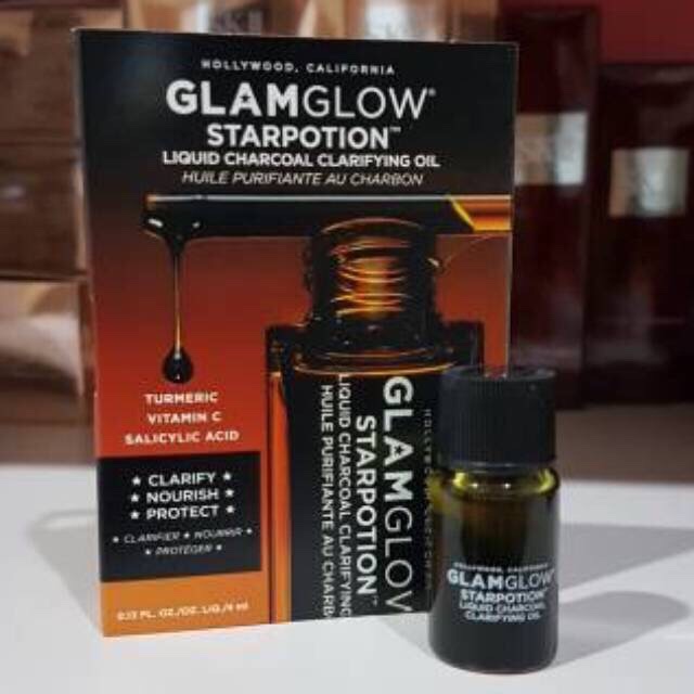 Glamglow Starpotion Liquid Charcoal Clarifying Oil 4ml