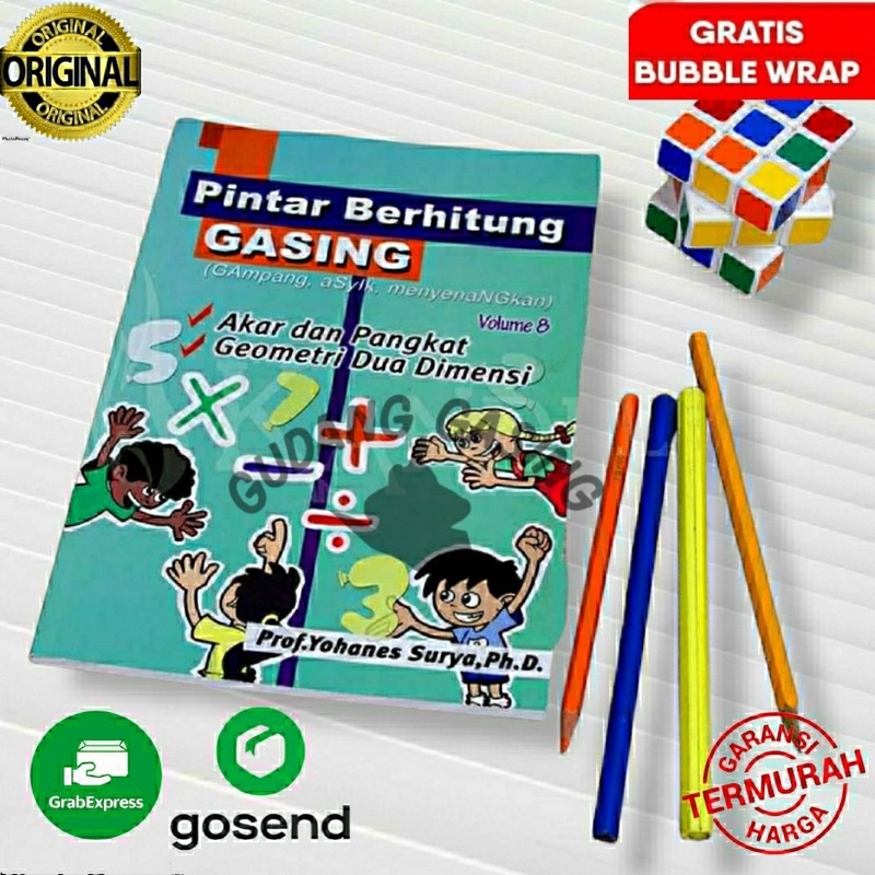 

Buku Pintar Berhitung GASING vol 8 Volume 8 KARANGAN Prof. Yohanes Surya