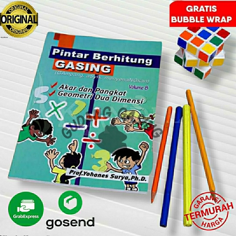 Buku Pintar Berhitung GASING vol 8 Volume 8 KARANGAN Prof. Yohanes Surya