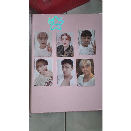 PHOTOCARD PC ASTRO SWICTH ON APPMUS EUNWOO SANHA MJ ROCKY JIN JIN MOON BIN