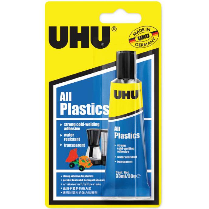 

Cuci Gudang Awal Tahun UHU Household Universal Plastic,33ml Blister Big Sale