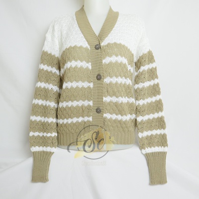 [✅COD]POPCORN TRIBAL CARDIGAN RAJUT WANITA / KARDIGAN OUTER KNIT RAJUT