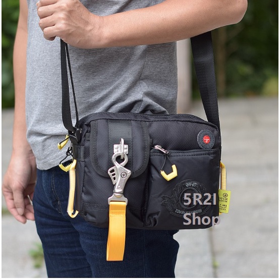 TAS SELEMPANG 5526 ORIGINAL TOUGH WARRIOR TOUGH WARRIOR SLINGBAG TAS ARMY TOUGH TOUGH WAISTBAG taktikal bag
