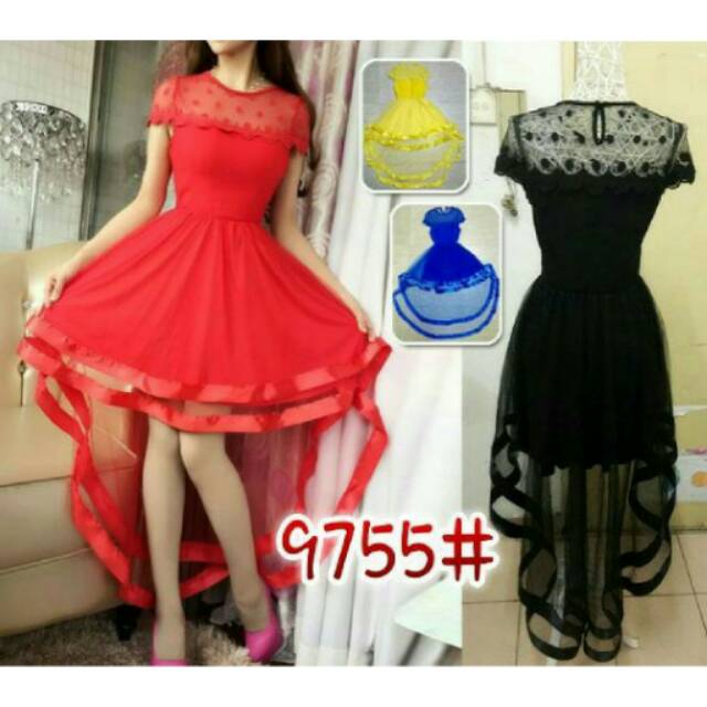 Dress ekor sui