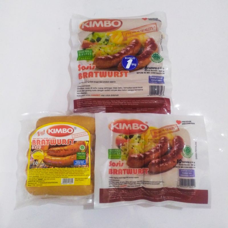 

KIMBO Sosis Sapi Bakar Bratwurst