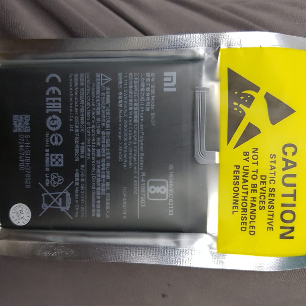 battery xiaomi bn37