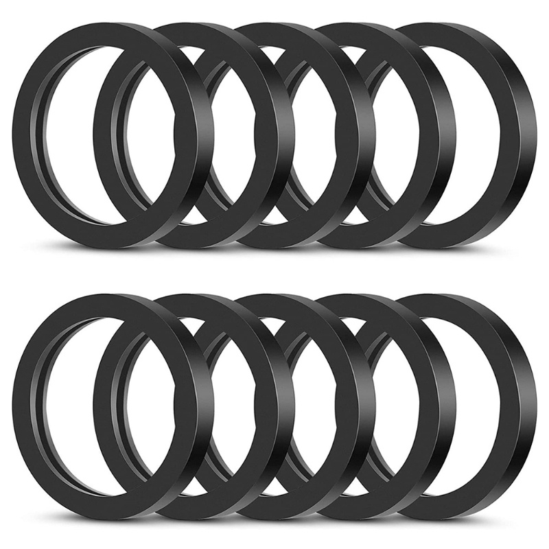 Sun 10Pcs Ring Segel Gasket Universal Bahan Karet Warna Hitam Untuk Tangki Bahan Bakar