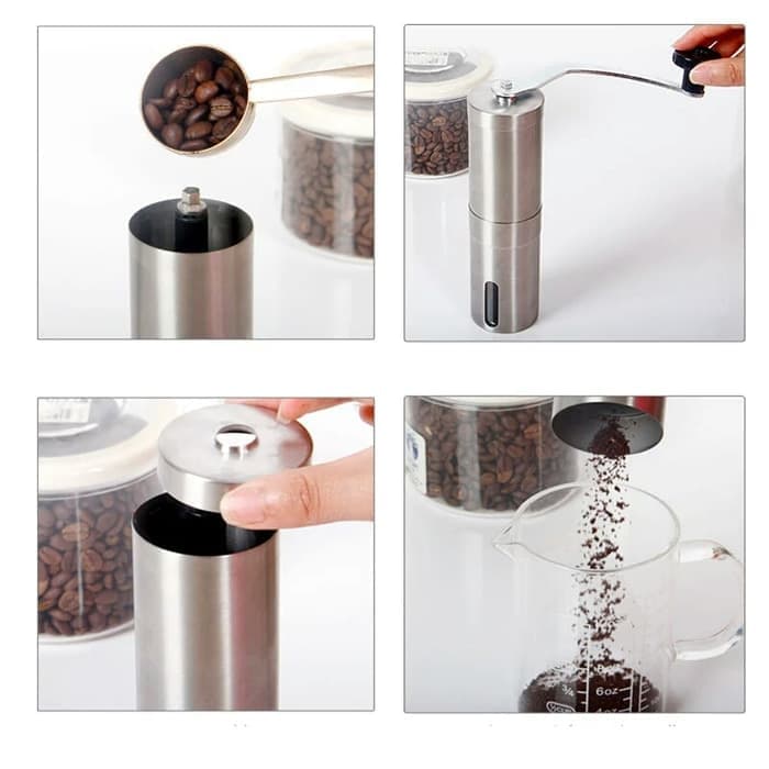 Gilingan Kopi Manual Ceramic Manual Mirip Handy Coffee Grinder