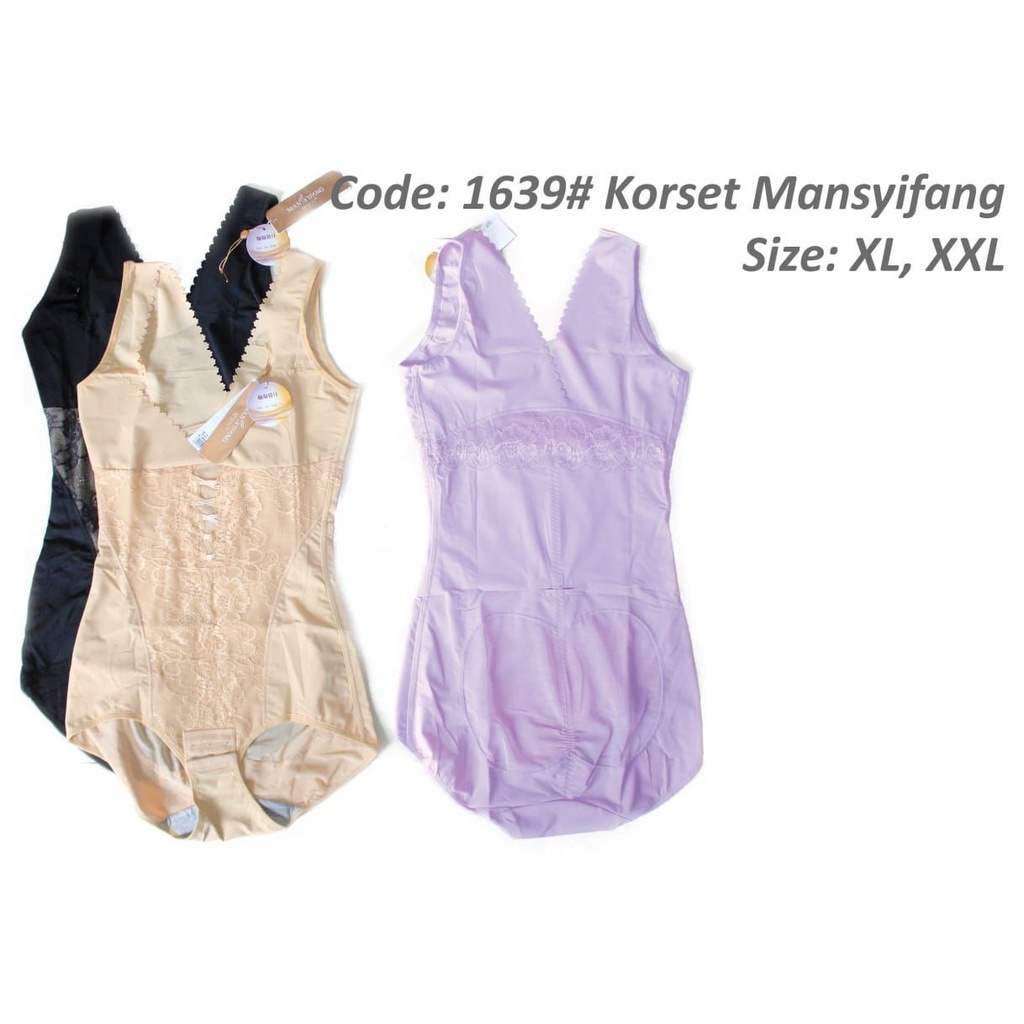 korset kacing bawah/korset badan/bodysuit korset/korset MFS 714