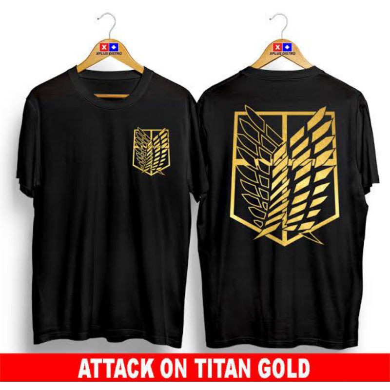 BAJU KAOS ATTACK ON TITAN #AOT #PREMIUM