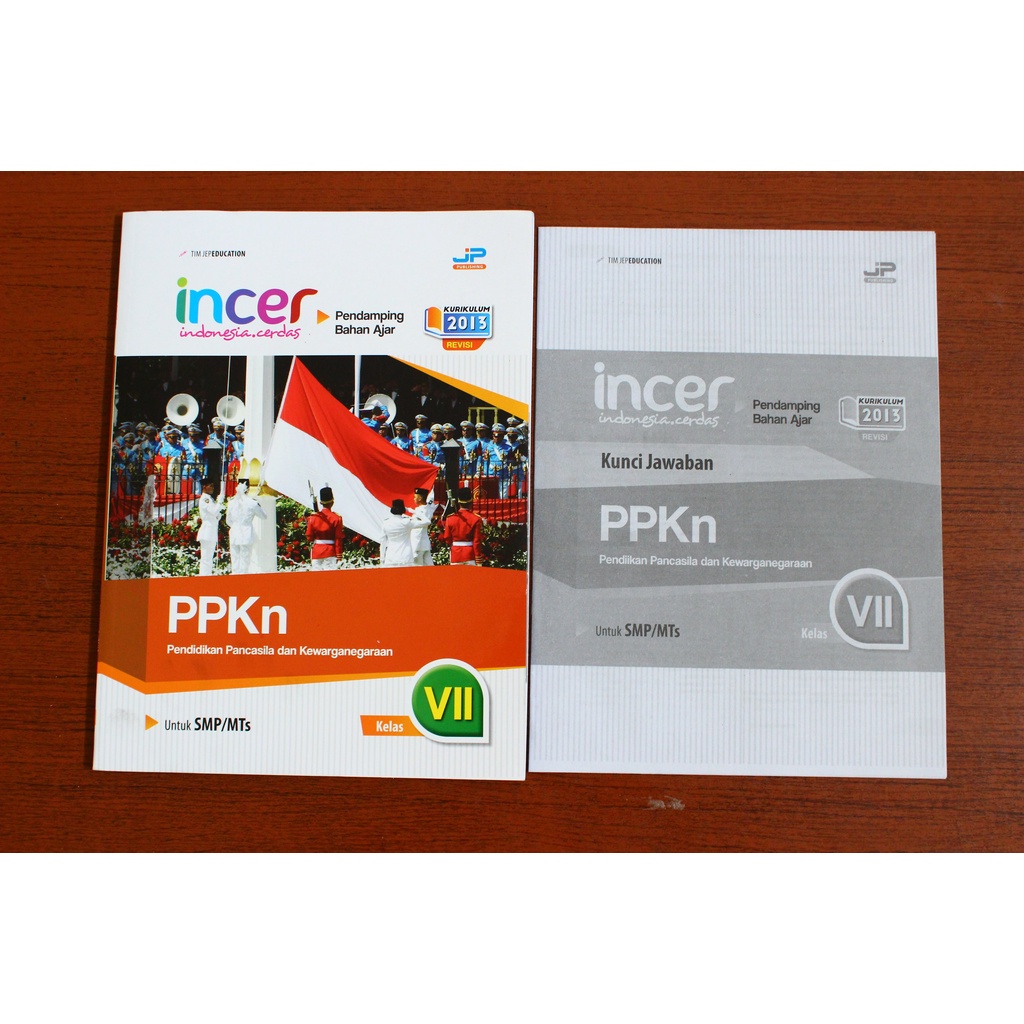 Buku Pendamping PPKn SMP/MTs Kelas 7 + Kunci Jawaban (Incer)