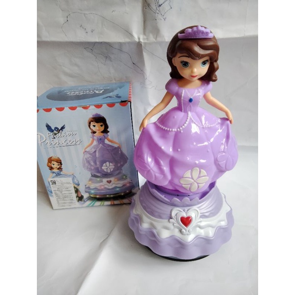 Mainan Anak Perempuan Boneka Putri Princess Sofia Frozen Snow White Dance Dancing BRO1163