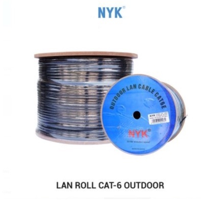 Kabel Lan NYK Cat-6 Roll Outdoor 305M UTP NYK Cat6