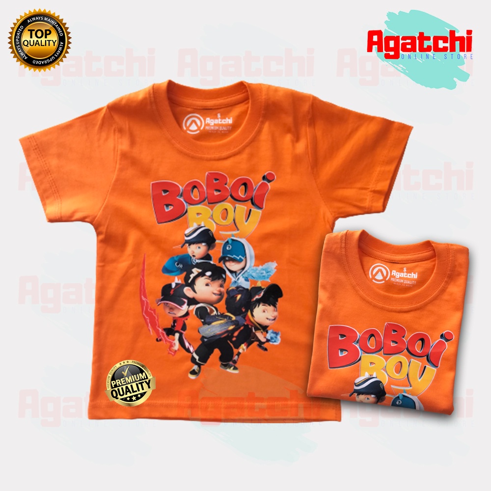 Kaos Atasan Anak Karakter Boboiboy