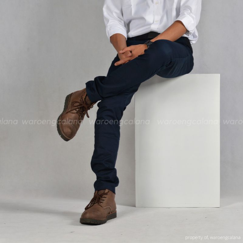 TERLARIS CELANA CHINO PRIA SLIM FIT STRETCH CASUAL FORMAL PREMIUM KERJA KANTORAN HARIAN