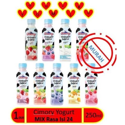 

(BISA COD) Cimory Yogurt Drink 250ml bisa Mix dan Sama Rasa 1 Karton isi 24 pcs PROMO SPECIAL Kode 1209