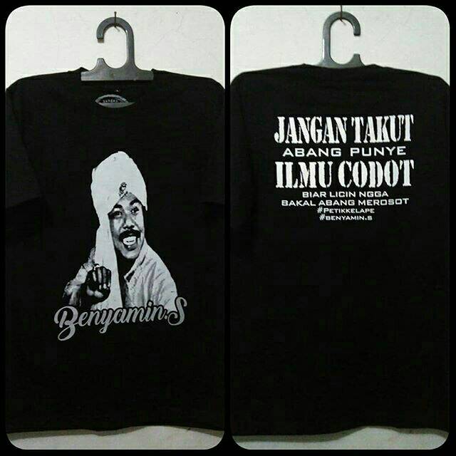 Kaos Ilmu Codot Benyamin Sueb Benyaminsfans Indonesia