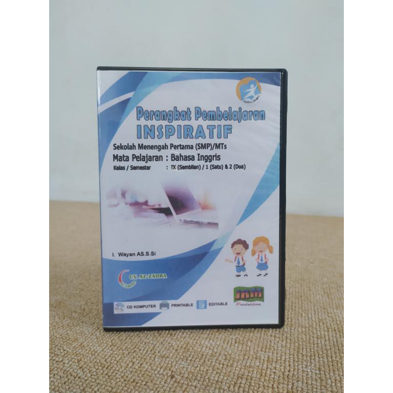 CD RPP - Silabus Pembelajaran K13 - Bahasa Inggris - SMP MTs Kelas 9