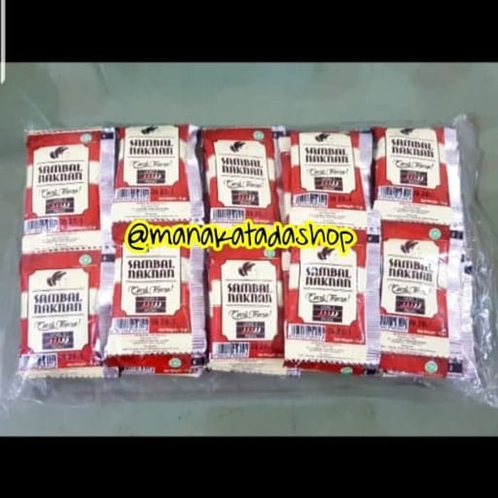 

SAMBAL NAKNAN SACHET SAMBAL BAWANG KITA SEMUA