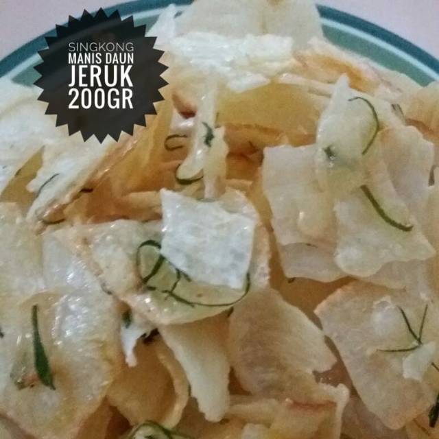 

Singkong Manis Daun Jeruk - Keripik Rezky Resep Legendaris