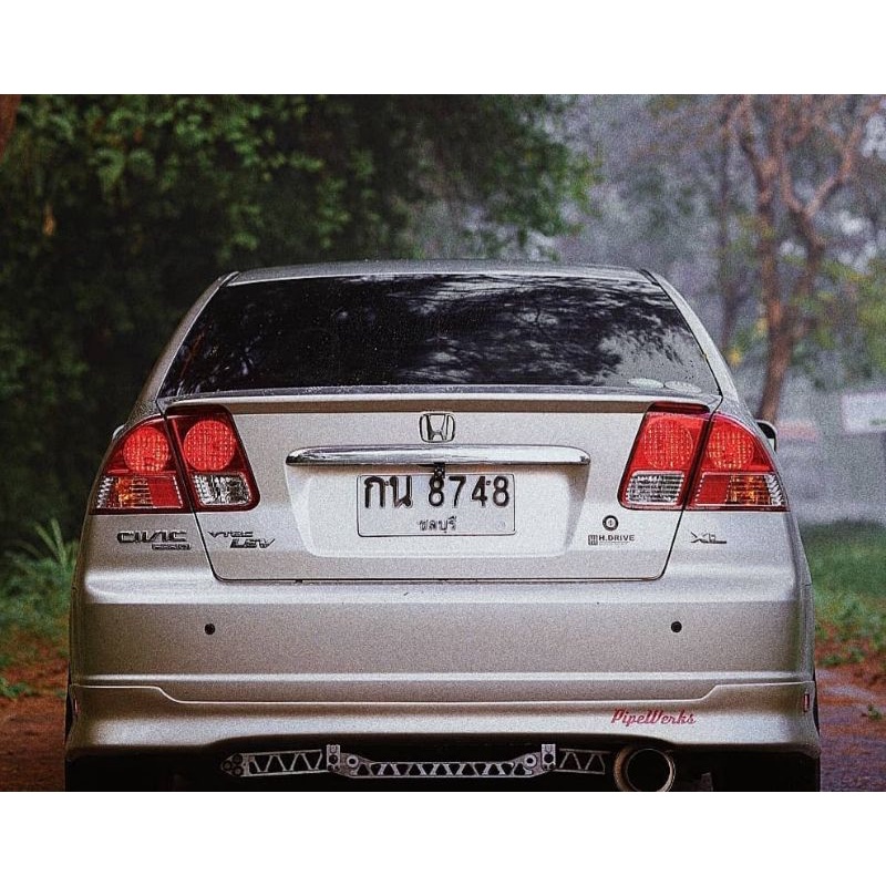 Lips bemper civic es bodykit civic vtis belakang --GRTDURAFLEXBODYKIT 13