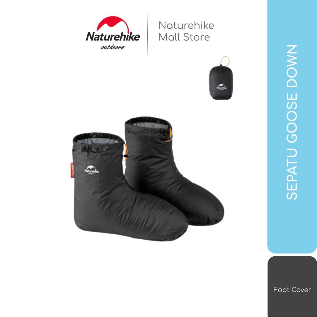 SEPATU GOOSE DOWN NATUREHIKE NH18S023-T KAOS KAKI BULU ANGSA CAMPING