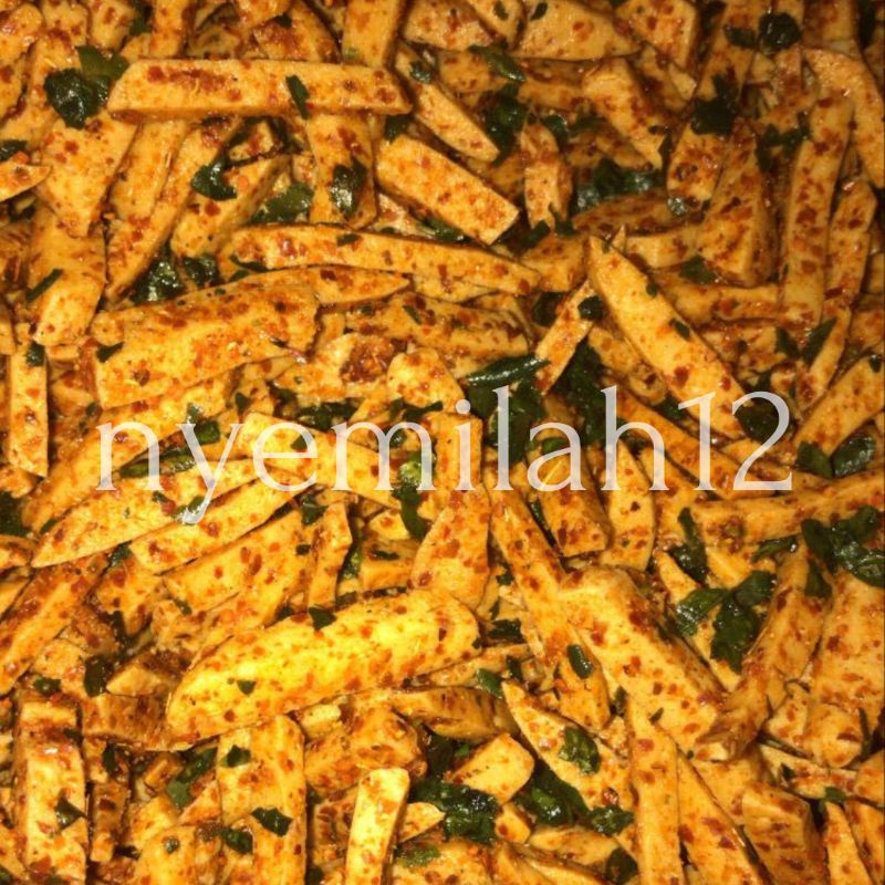 

CEMILAN/JAJANAN-BASRENG PEDAS DAUN JERUK