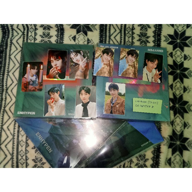 ENHYPEN BDO PC SUNGHOON JUNGWON SUNOO DUSK DAWN POB WV MECIMA FULLSET