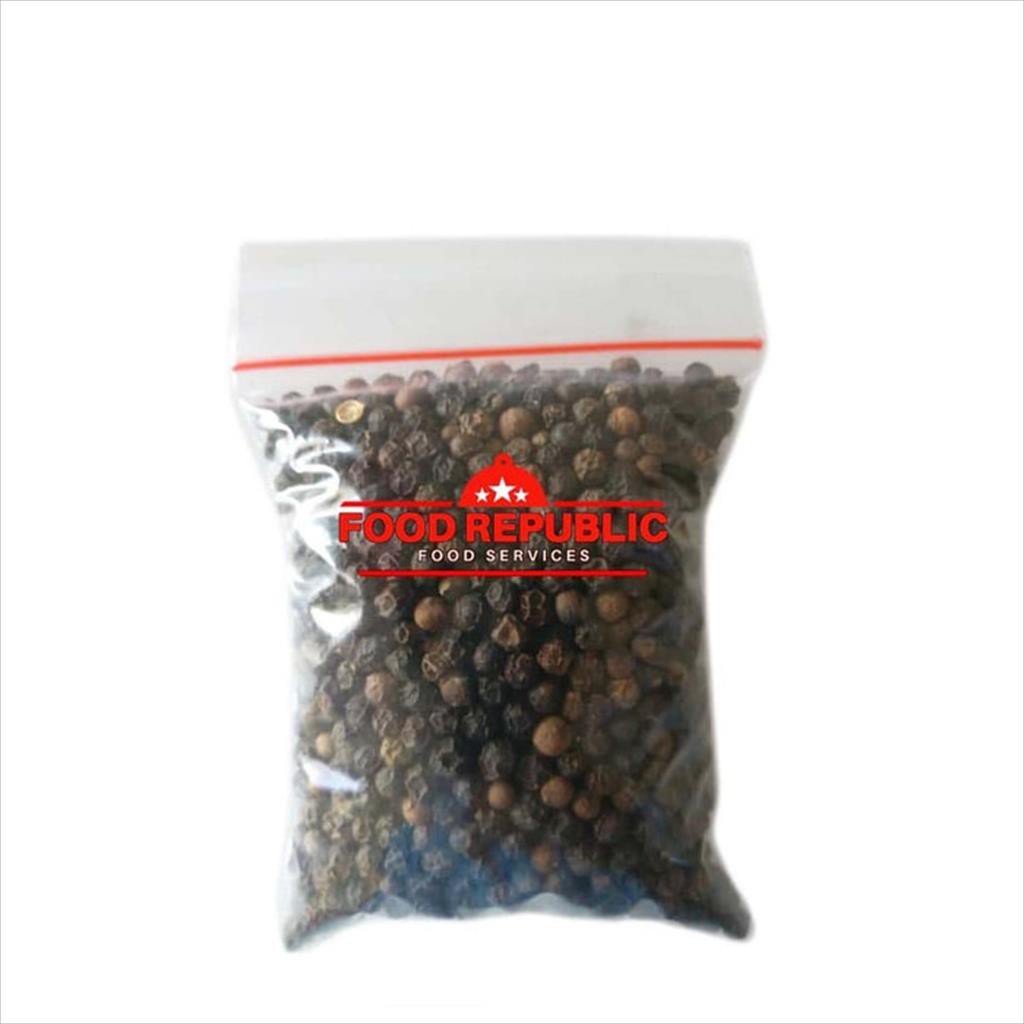 Lada Hitam Utuh / Whole Pure Black Pepper 1 KG