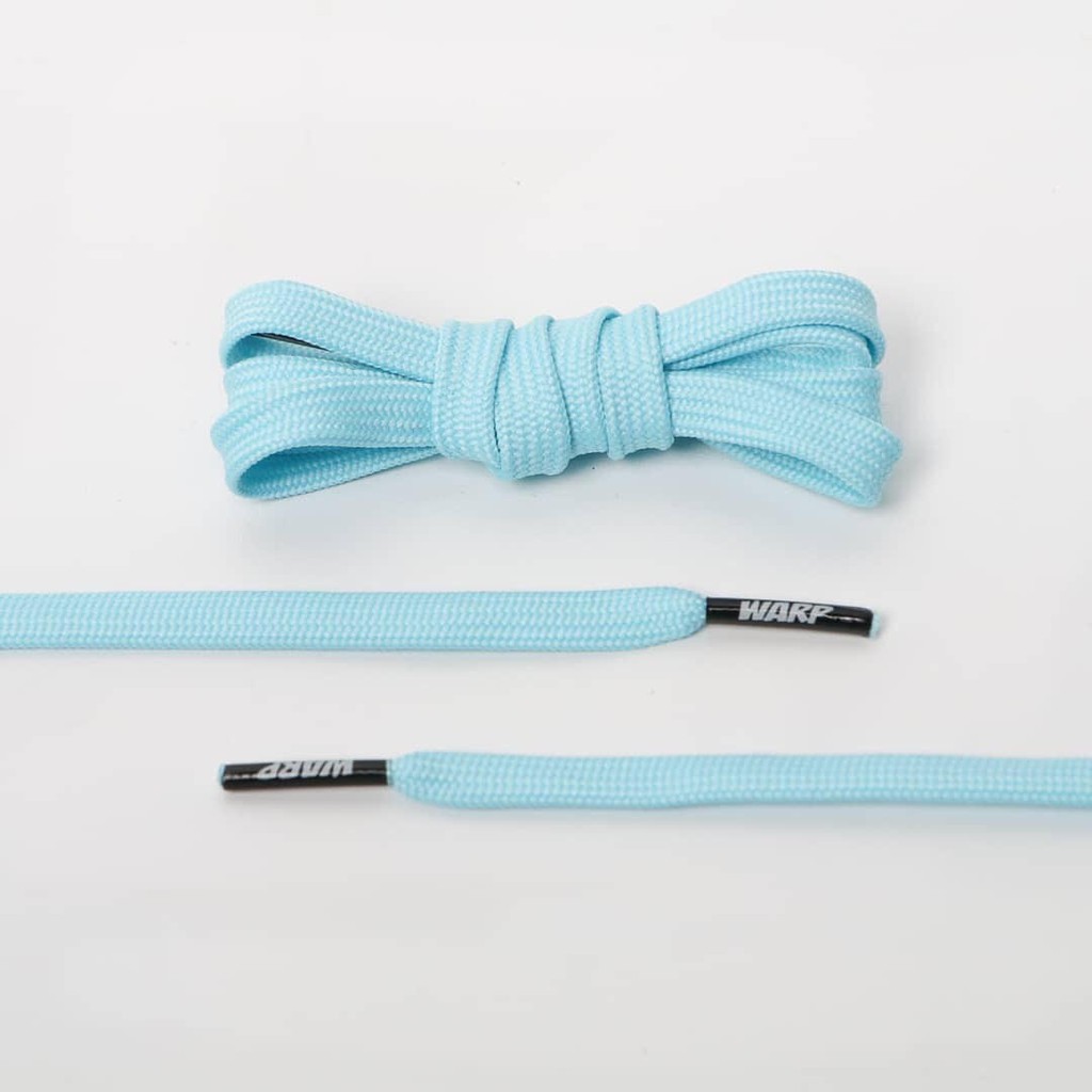WARP LACES - Aqua Flat Laces 90cm