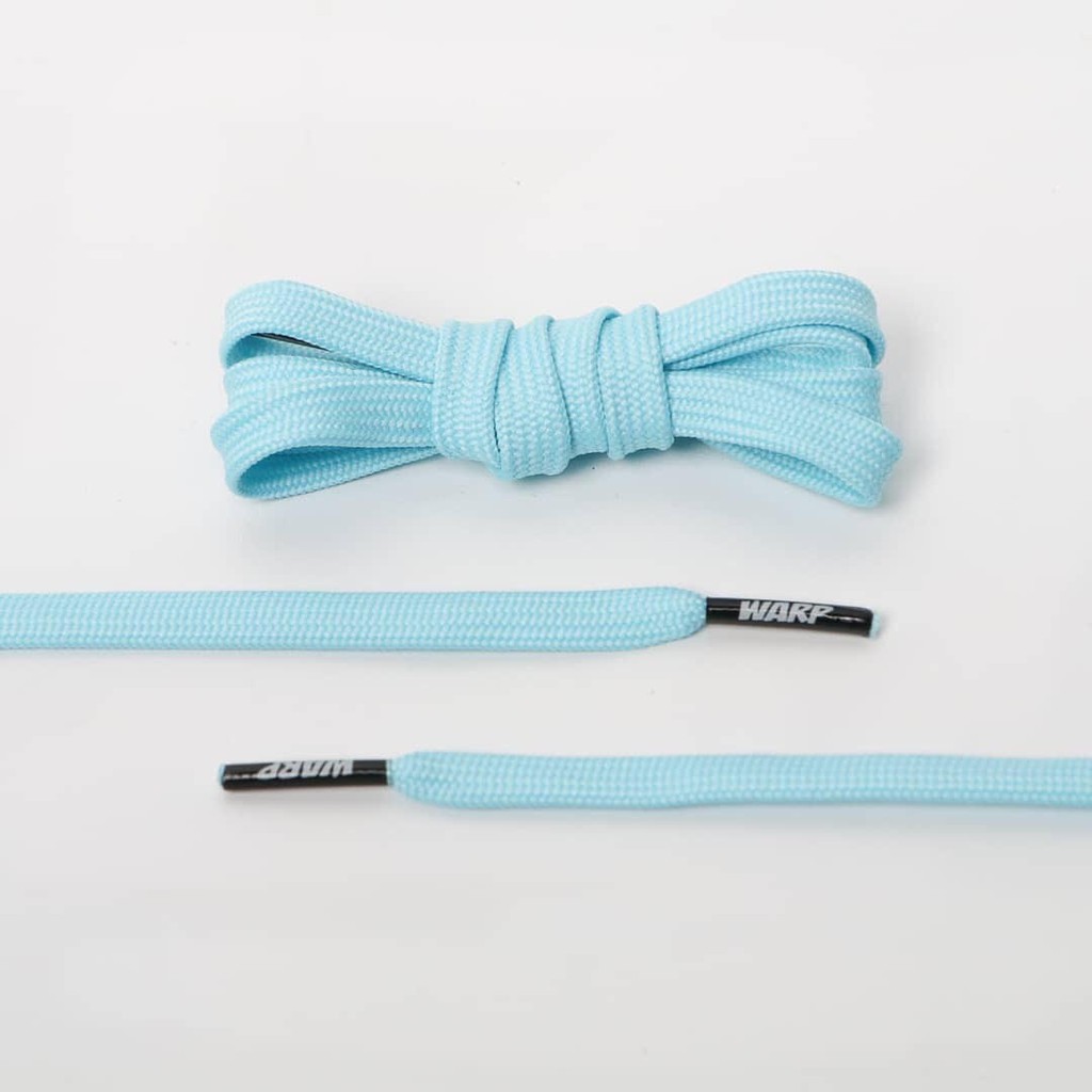 WARP LACES - Aqua Flat Laces 90cm