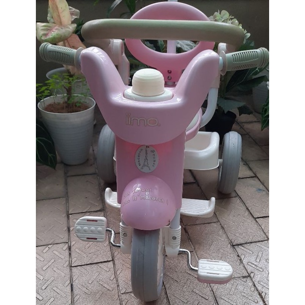 Preloved Sepeda Anak IIMO Macaron Pink