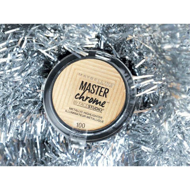 

[SIAP KIRIM] Master Chrome Metallic Highlighter 100 Molten Gold