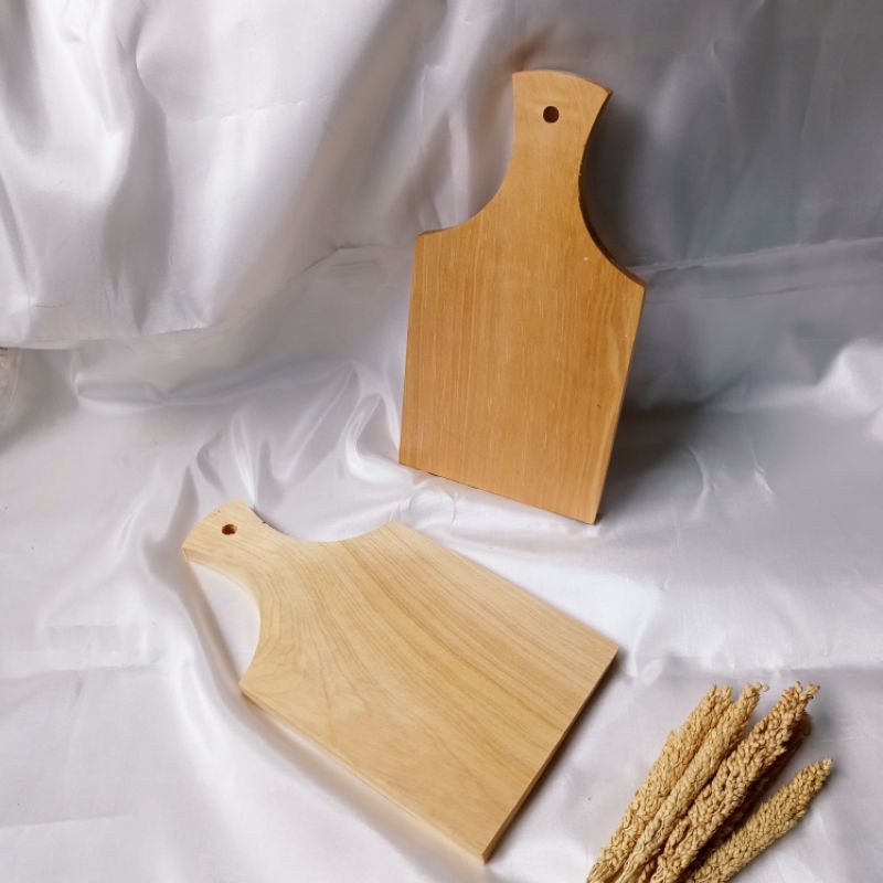 Talenan Kayu Pinus 15x30 cm, Cutting Board Wood