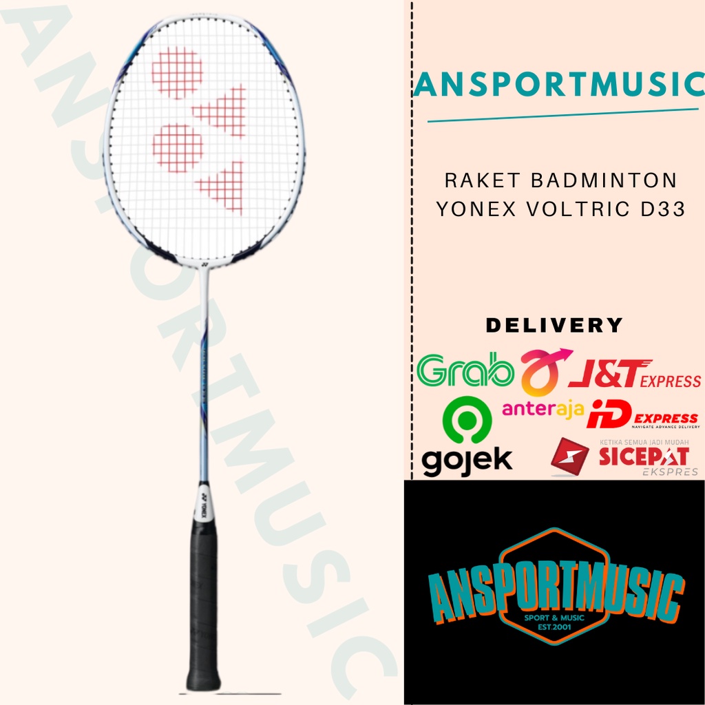 Raket Badminton Yonex Voltric D33 Original 100%